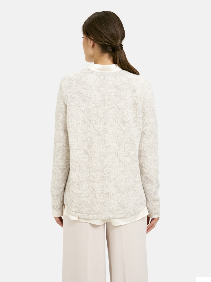 Джемпер с шерстью альпаки