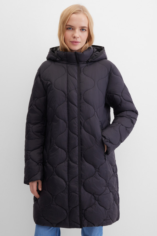 Пальто утепленное