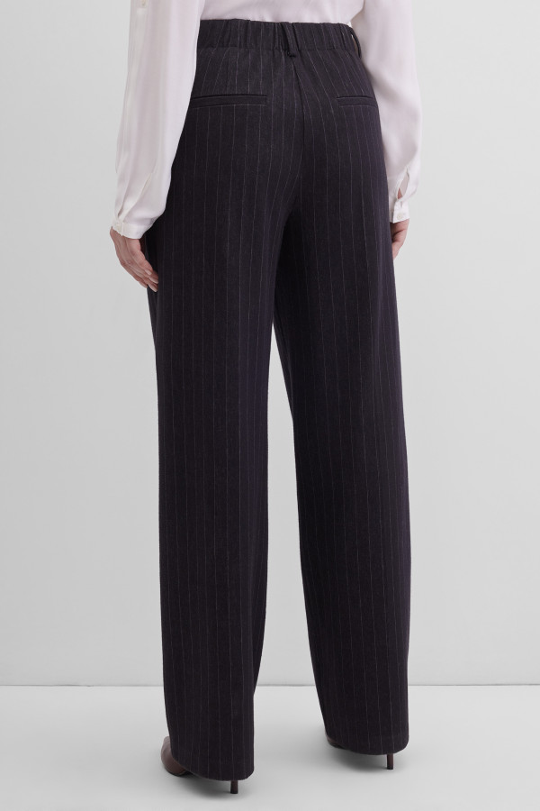 Брюки прямые в полоску