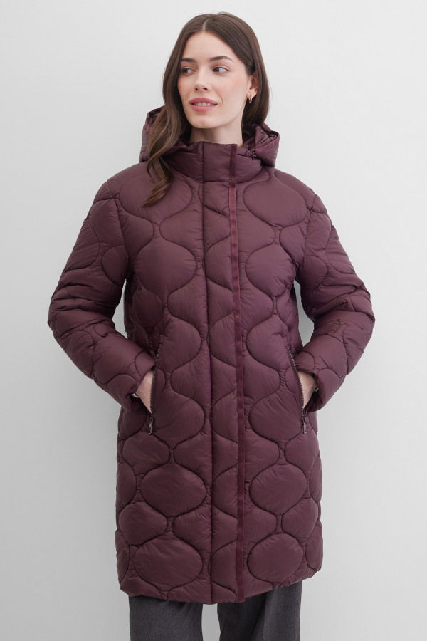 Пальто утепленное