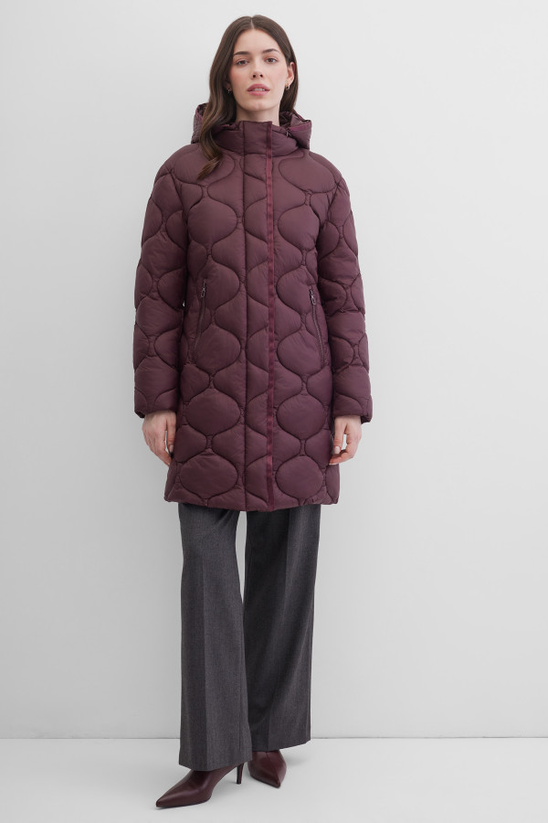 Пальто утепленное