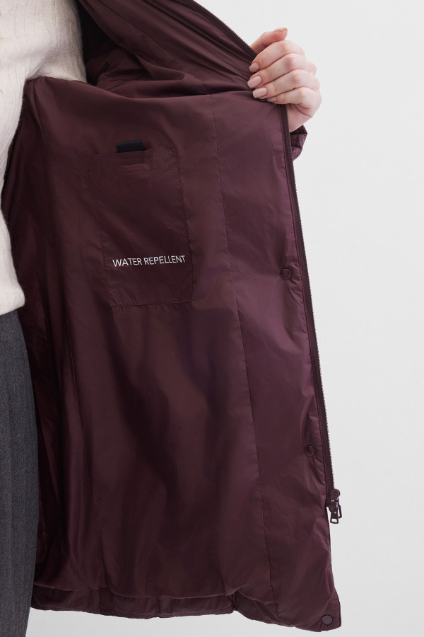 Пальто утепленное