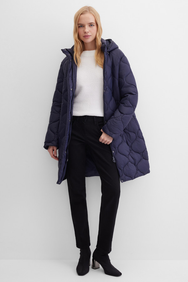 Пальто утепленное