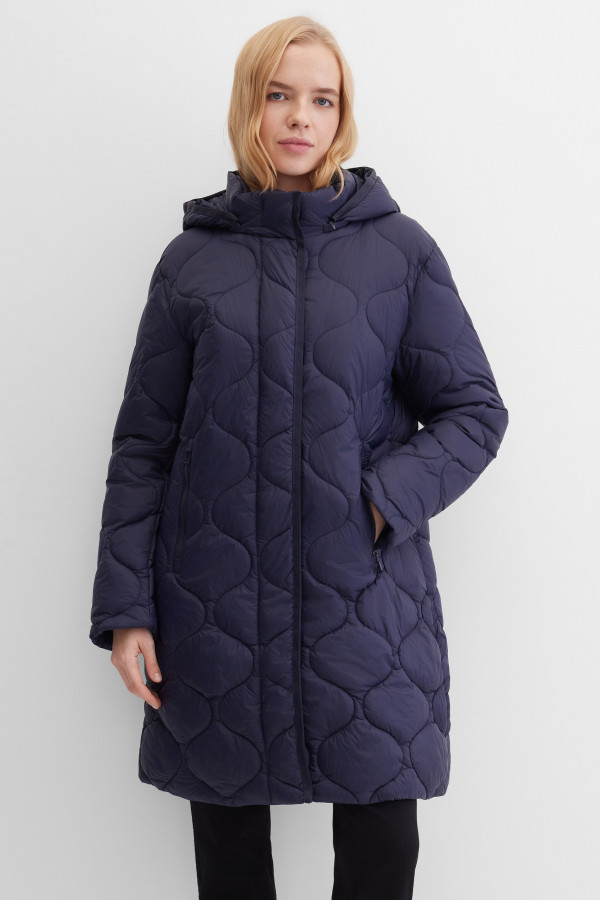 Пальто утепленное