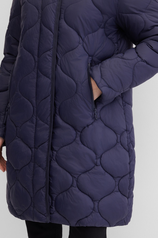 Пальто утепленное