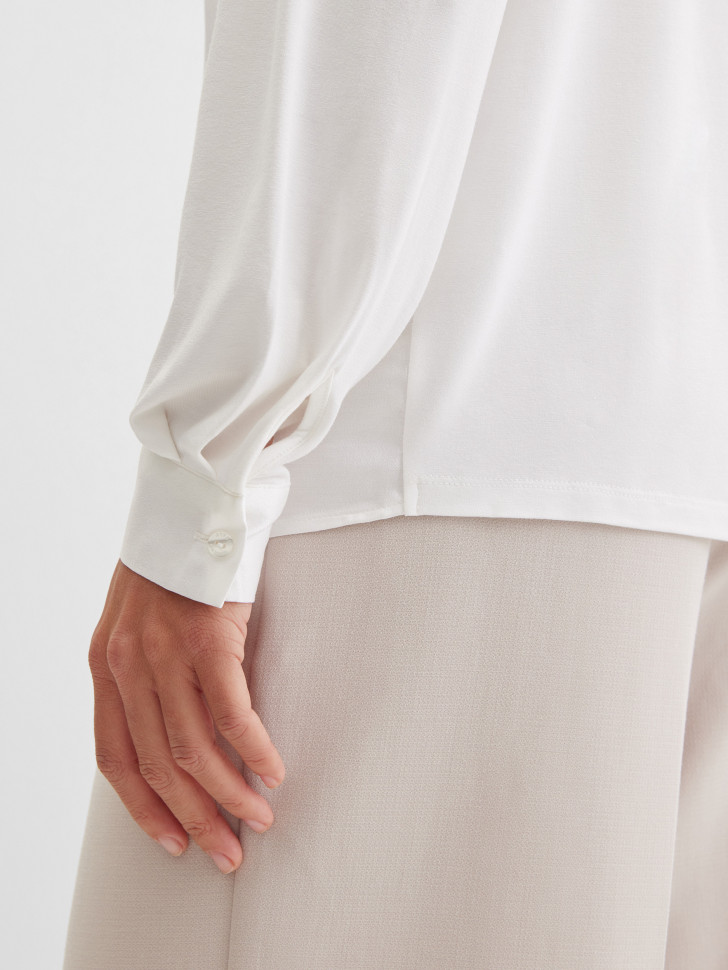 Блузка с длинным рукавом