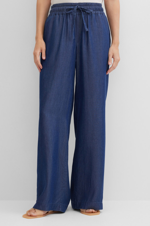 Брюки широкие