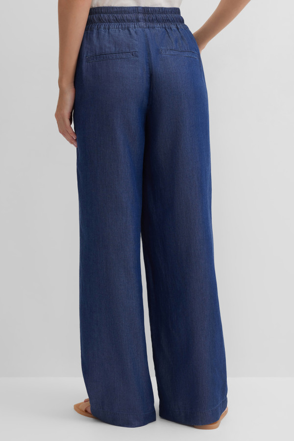 Брюки широкие