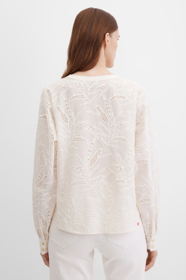 Блузка с длинным рукавом