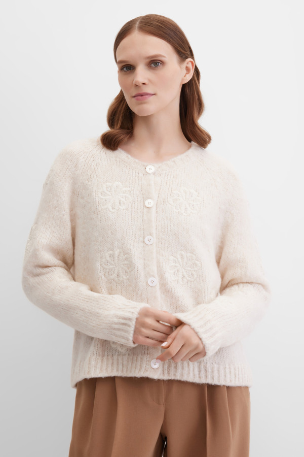 Кардиган вязаный