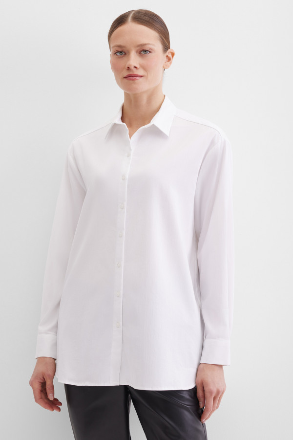 Блузка удлиненного кроя