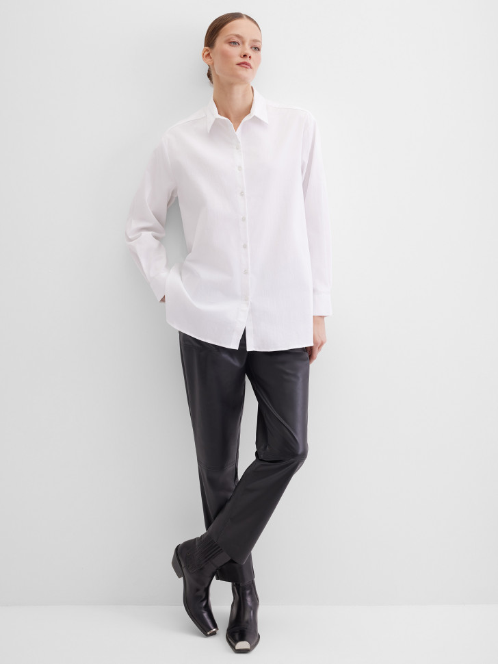 Блузка удлиненного кроя