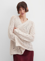 Кардиган ажурной вязки