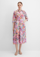 Платье-рубашка миди