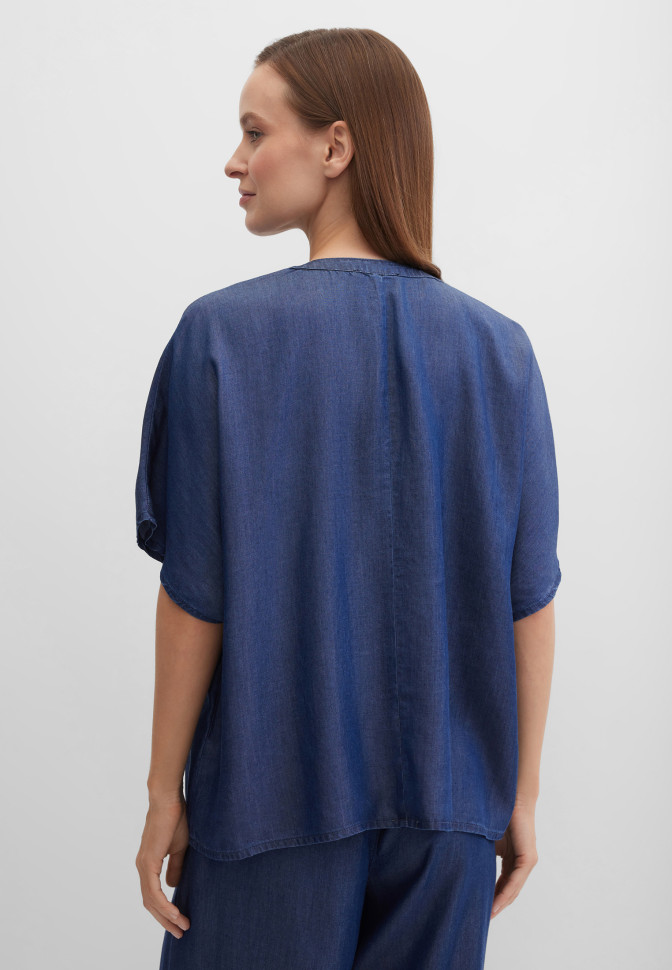 Блузка с рюшами