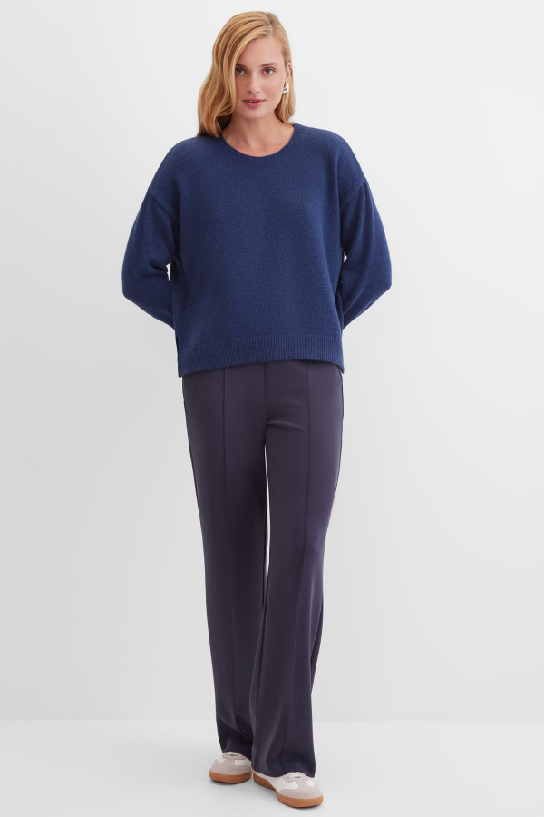 Джемпер укороченного кроя