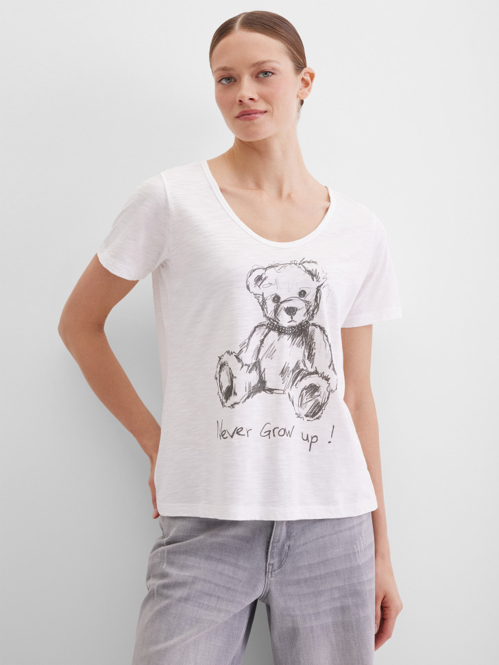 Футболка с принтом