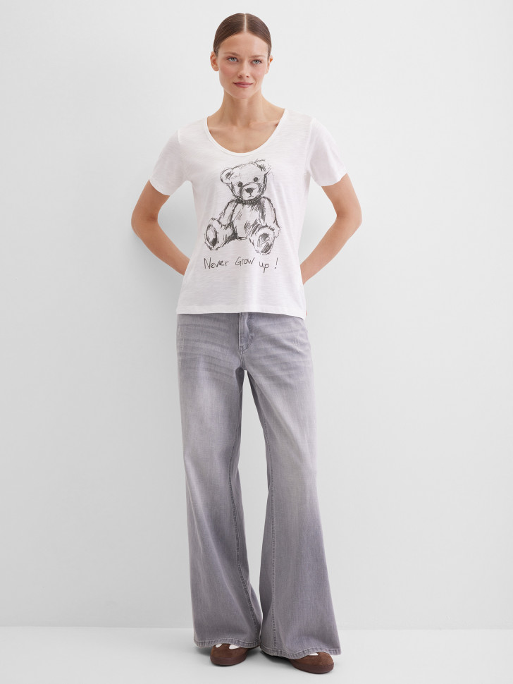 Футболка с принтом