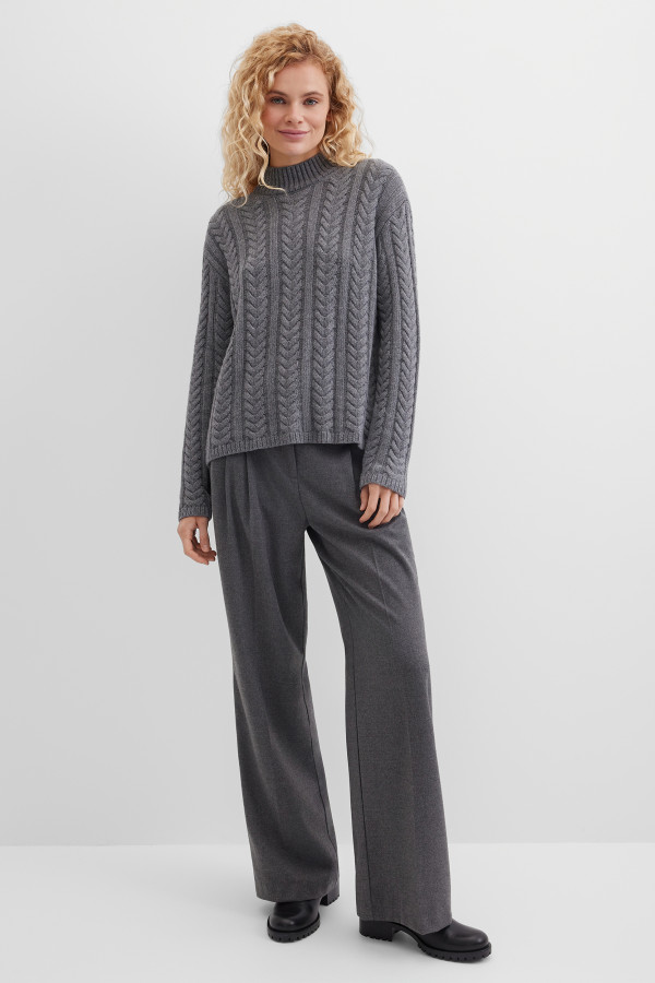 Джемпер прямого кроя