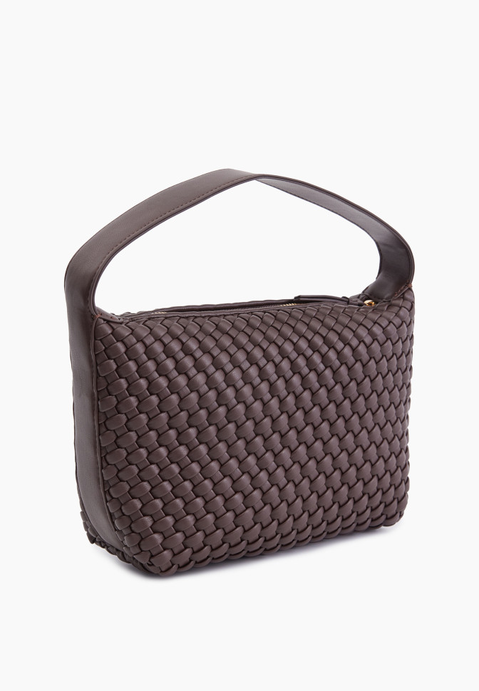 Сумка с плетением