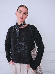 Джемпер вязаный