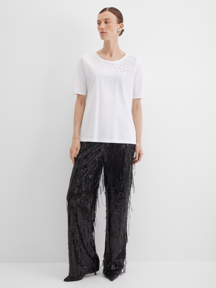 Футболка с декором