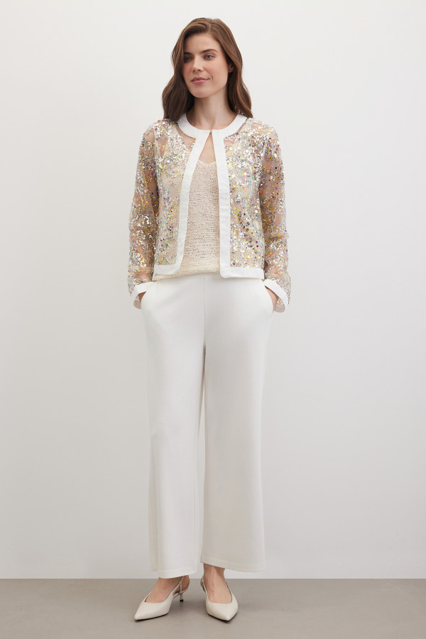 Жакет с пайеткам