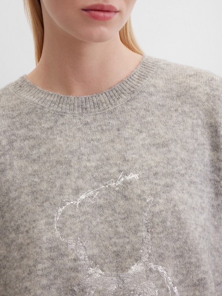 Джемпер вязаный