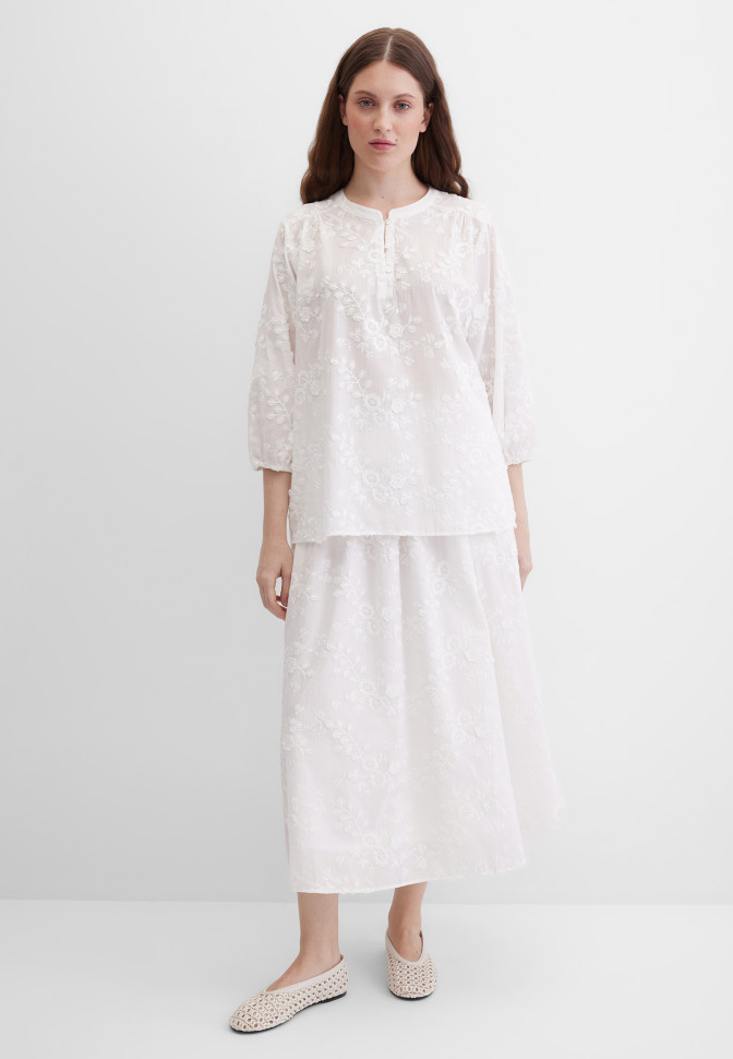 Блузка с рукавом 3/4