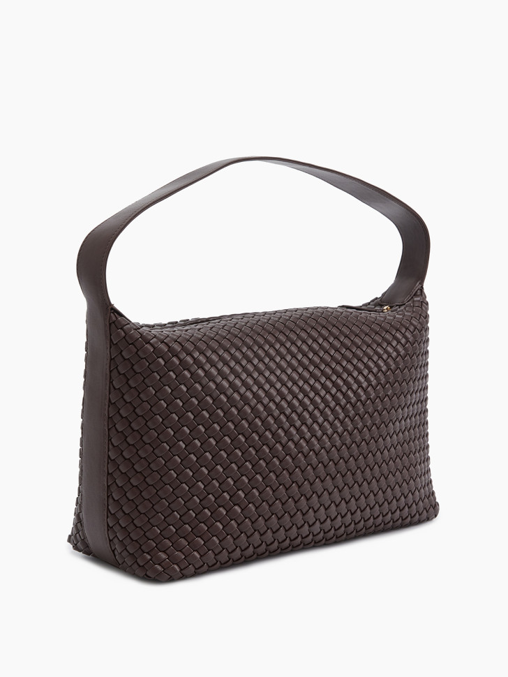 Сумка с плетением