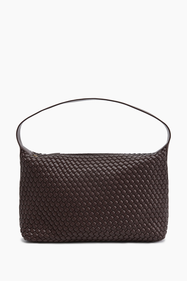 Сумка с плетением