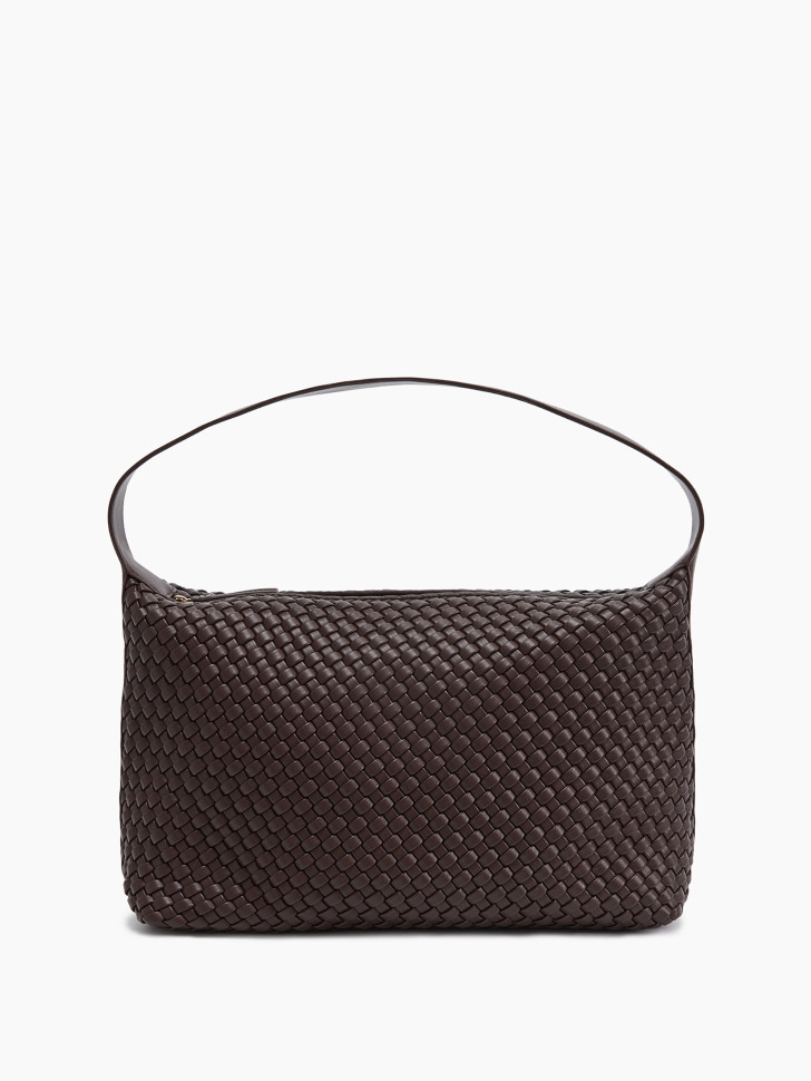 Сумка с плетением