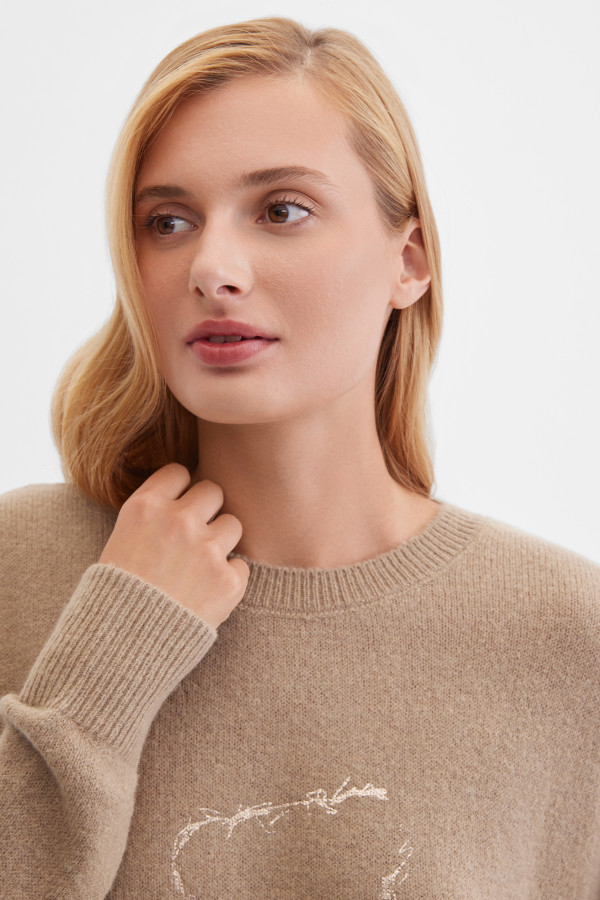 Джемпер с рисунком