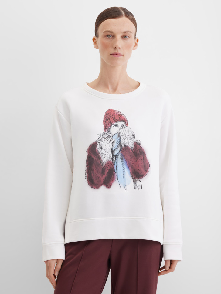 Свитшот свободный