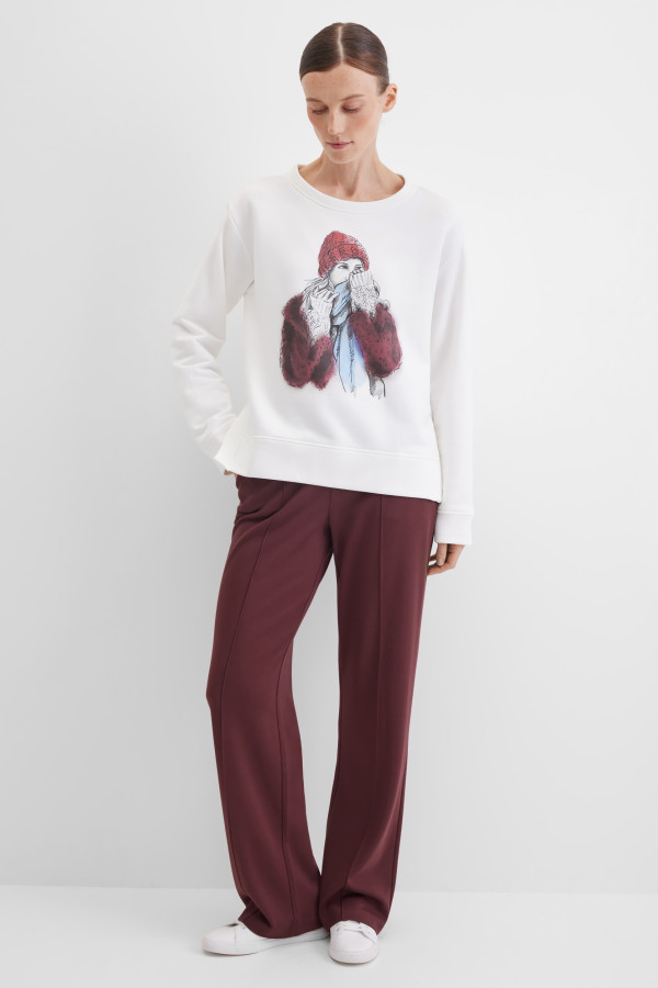 Свитшот свободный