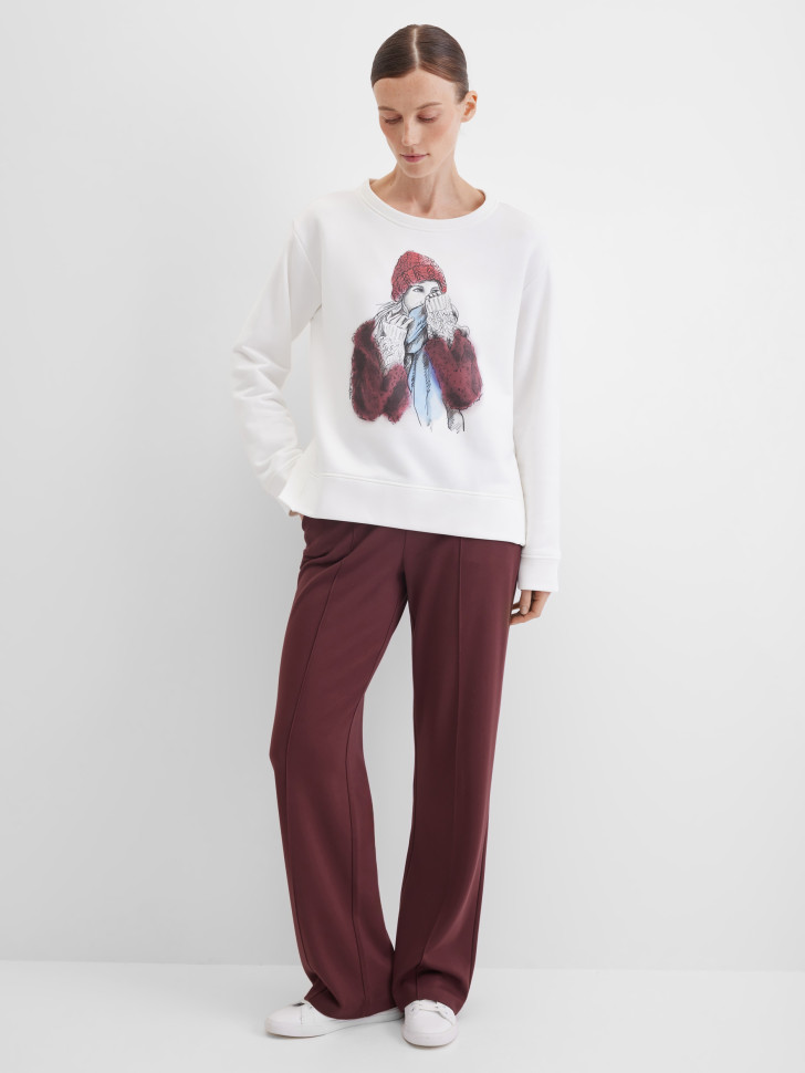 Свитшот свободный