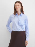 Блузка с накладным карманом