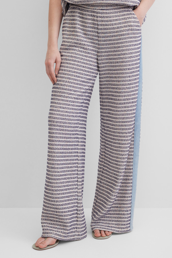 Брюки широкие