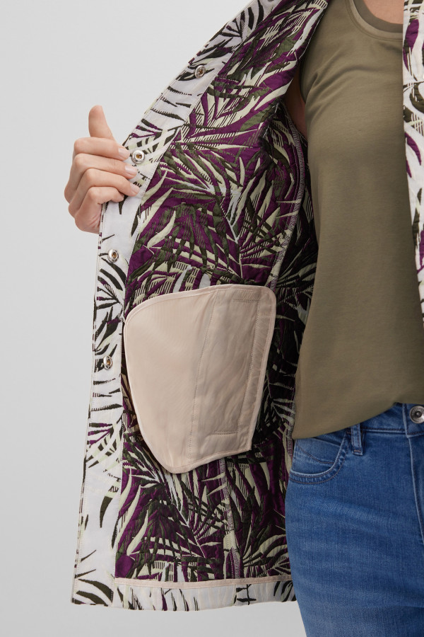 Жакет однобортный удлиненный