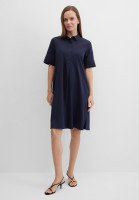 Платье-рубашка с коротким рукавом