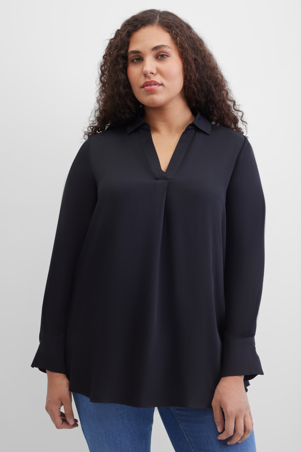 Блузка удлинённая