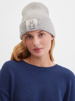 Шапка с шерстью альпаки