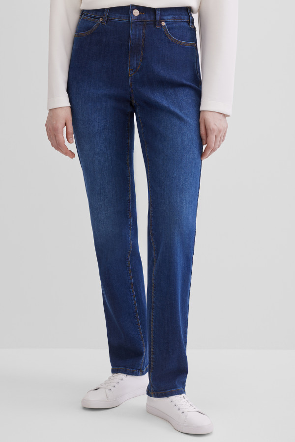 Джинсы прямого кроя