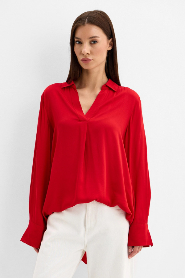 Блузка удлинённая