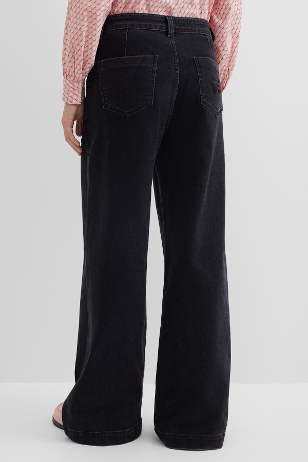 Джинсы широкие