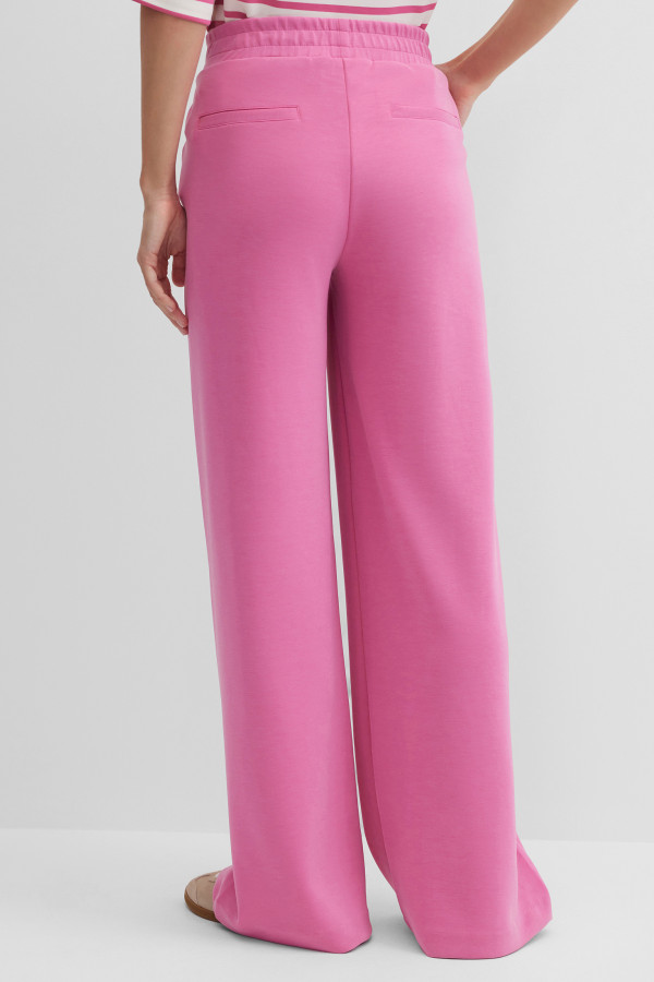 Брюки широкие трикотажные