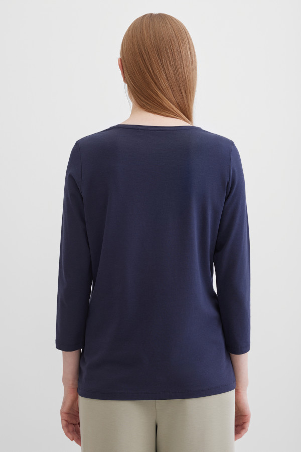 Лонгслив с принтом