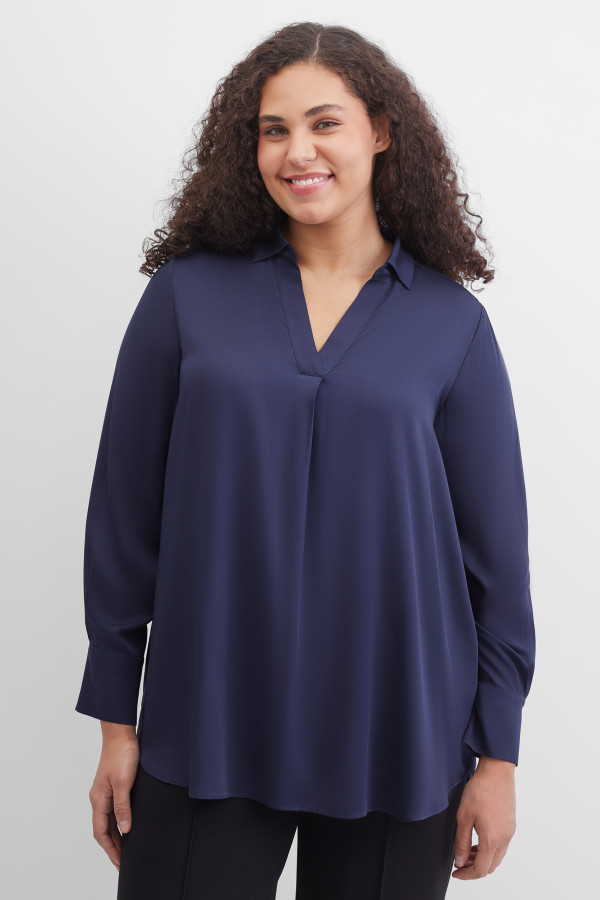 Блузка удлинённая