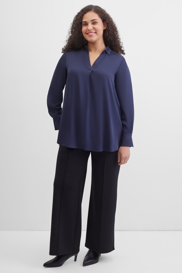 Блузка удлинённая