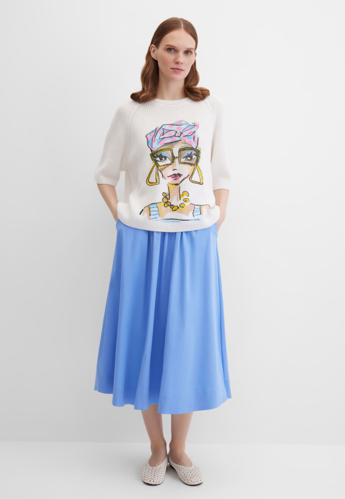 Джемпер свободный